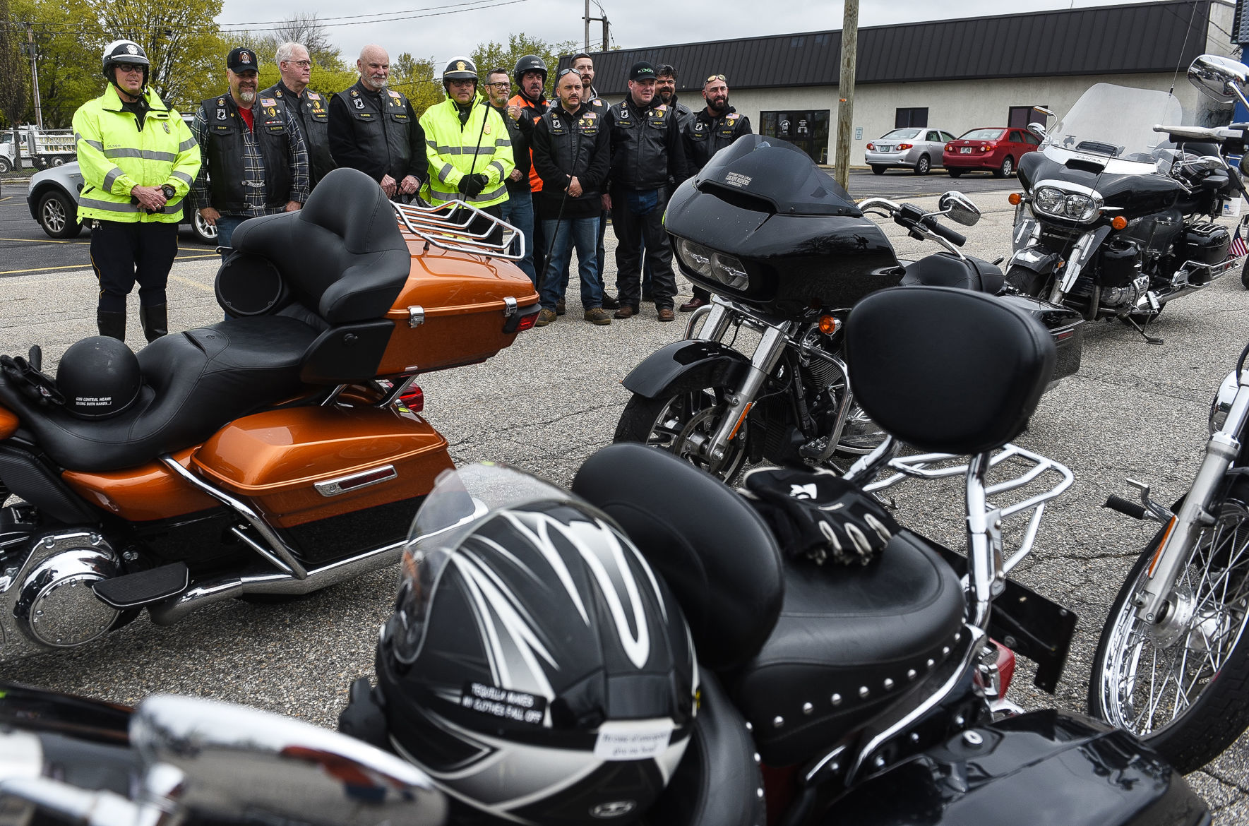 Scene Setter -- Motorcycle ride promotes awareness and prevention of veteran suicide